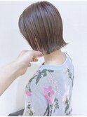 【松戸 ムラマツ】大人ショートボブ スリークアッシュ