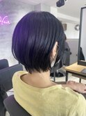 暗髪ショートボブ【芝崎】