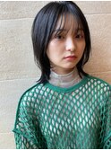#ボブレイヤー・ウルフボブ・大人ボブ・暗髪・銀座京橋20代30代