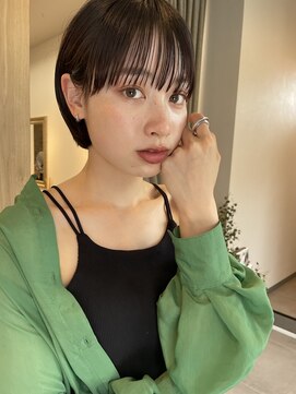 サンド 大阪梅田(sand) @rika__hair [大阪梅田駅/マッシュ/くびれヘア/メルティカラー]