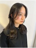 ロングレイヤー/韓国ヘア/レイヤーカット/ヘルシーヘア