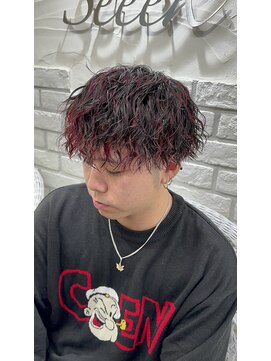 ヘアーグランデシーク(Hair Grande Seeek) メンズハイライト/海外風カラー