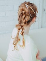 アンディアーモ カリーノ(andiamo carino)&nbsp;ガーリーアレンジヘア　髪質改善/縮毛矯正/トリートメント