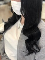 シーハウス(C-HOUSE) シールエクステで叶う黒髪ロング