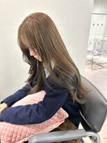 ユーフォリア 渋谷グランデ(Euphoria SHIBUYA GRANDE) ヘーゼルベージュ ブリーチなしWカラー