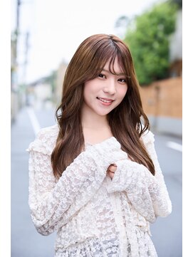 アフィナー(Afinar) 【横浜/横浜駅】ナチュラルブラウン/ガーリーロング