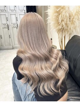 アンククロス 青山店(ANKH CROSS) ミルクティーベージュ/ケアブリーチ