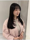 【YOKE】レイヤーカット顔周りレイヤーシャギーダークグレージュ