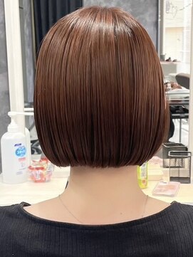 イワッシュ 大和駅店(IwAsh) レイヤーカット/ミルクティーグレージュ/ダブルカラー/ショート