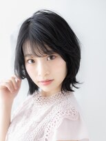 ヘアスタジオ ガロウ(hair stuido garou)&nbsp;ミディアムヘア/暗めカラー/グランマッシュ/盛岡120