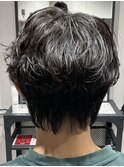 【シャドウパーマ】マッシュ/メンズパーマ/メンズカット/池袋