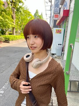 アリソン(Alison) オレンジブラウン