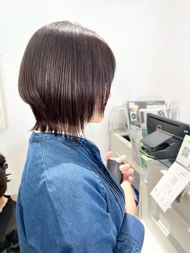 バブ バイネオリーブ(Bab by neolive) デザインカラー/暗めカラー/フェイスフレーミング/ウルフ