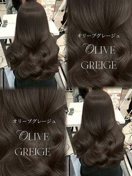 アマトウキョウスマートサロン(AMA TOKYO×Smart Salon) グレージュ/顔まわりカット/レイヤーカット/小顔ヘア