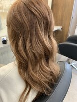 エイト プラット 渋谷2号店(EIGHT plat)&nbsp;ブリーチなしWカラー　ミルクティーベージュ　11/15