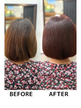 冬の乾燥対策は酸性ストレート×メテオ