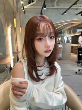 ロンド ルージュ 銀座店(Lond rouge) オリーブグレー/グランマッシュ/ココアベージュ/レイヤーカット