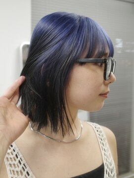 !ダブルカラーハイトーンケアブリーチデザインカラー#原宿