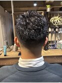 【サラリーマン必見】スキンフェードコテパーマ