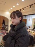 千葉駅オリーブグレーココアベージュ小顔