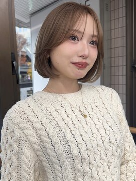 ガーデン 渋谷(GARDEN) イメチェン美髪小顔似合わせカットサイドバングレイヤーボブ