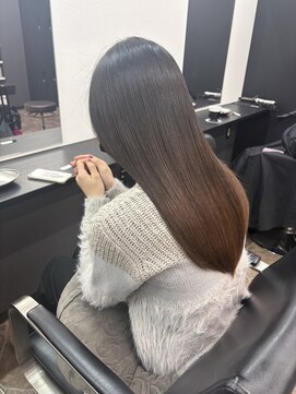 ヘアースマイルクー(HAIR SMILE COEUR) 【COEUR/SHUEI】髪質改善 縮毛矯正 似合わせカット ロング