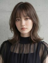 エーヴ&nbsp;【コーラルピンク × ハッシュボブ】で垢抜け