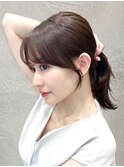 *20代30代40代◎小顔2way前髪顔まわりレイヤーおくれ毛