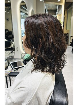 クラン バイ ヘッドライト 青葉台店(clan by HEADLIGHT) 【clan青葉台店】ゆるふわパーマ/ミディアム/レイヤーボブ