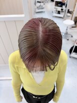 シダ(sida)&nbsp;ブリーチでデザインを楽しめます♪「ブロックカラー」