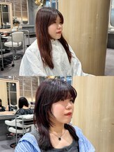 ネアン バイ エーケー 北花田(nean by AK) 似合わせカット before&after