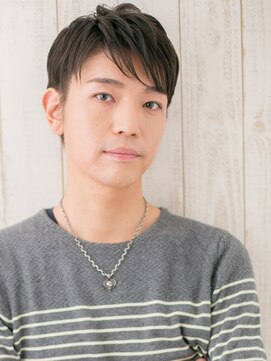 モッズヘアメン 札幌月寒店(mod's hair men) 20代30代斜めバング社会人ダークアッシュメンズカットｒ札幌月寒