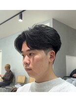 タイドヘアー 茨木2号店(TIDE HAIR)&nbsp;ナチュラルセンターパート