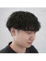 ユラ 中野(Yula)&nbsp;リバースセンターパート/ニュアンスパーマ/ダウンバング[中野]