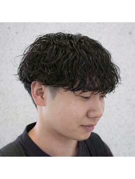 ユラ 中野(Yula) リバースセンターパート/ニュアンスパーマ/ダウンバング[中野]