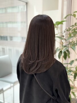 ザック 銀座(ZACC GINZA) 地毛風グレージュ/レイヤーカット