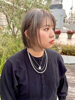 ナックアベノ(knack abeno)&nbsp;束感シースルーバング×ミニボブ【天王寺駅】