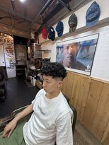 グッドラックバーバーハナレ 吉祥寺 デザインパーマ<理容室>【吉祥寺/吉祥寺フェード/吉祥寺パーマ】