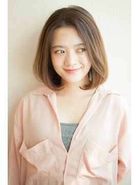 アフロート ディル(AFLOAT D'L) AFLOAT《矢田菜津紀》表参道　大人かわいいゆるふわボブ