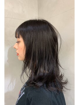 ヌイ 横浜(nui) ウルフミディアム_厚めバングローライトネオウルフ