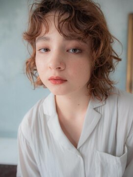 プランタンバイフラミューム 茅ヶ崎店(PRINTEMPS by flammeum) 外人風パーマボブ【茅ヶ崎】