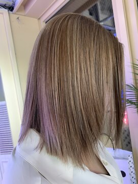 グロウ 渋谷(grow) グレージュハイライト