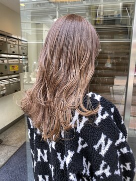 ヘアサロン ケッテ(hair salon kette) ミルクティーベージュ/ケアブリーチハイライト