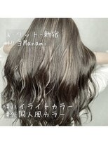 ワット 原宿店(W)&nbsp;【W-ワット-原宿店 】透け感ハイライトカラー★