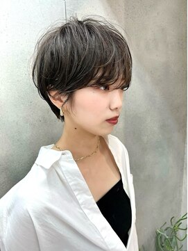 ヴェイン 渋谷(vain) 【vain渋谷】暗髪ショート/ニュアンスパーマ