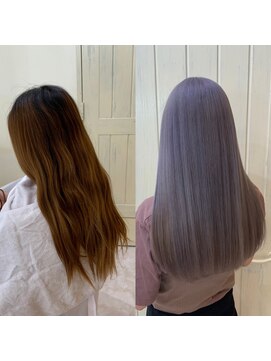 クラン ヘアーアンドスタジオ(CLAN hair & studio) #沖縄美容室#沖縄ハイトーン#沖縄エクステ#プルエクステ