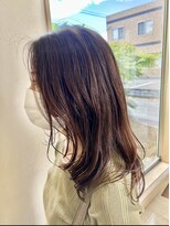 フェリア サウスガーデン(felia southgarden)&nbsp;【中村優菜】ロングウルフレイヤーブリーチなしチョコブラウン