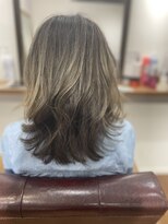 モアナ 逗子(MOANA)&nbsp;グラデーションカラー　スモーキーベージュ