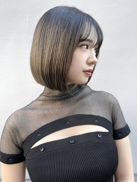 ロンド マーレ 天神大名店(Lond mare) 小顔韓国レイヤー 顔周り似合わせカット 2022オススメのカラー