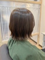 エルベ  茨大前店(elve)&nbsp;外はねボブ×透明感カラー